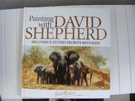 Photo of free Painting with David Shepherd hardback book (Carbis Bay TR26) #1