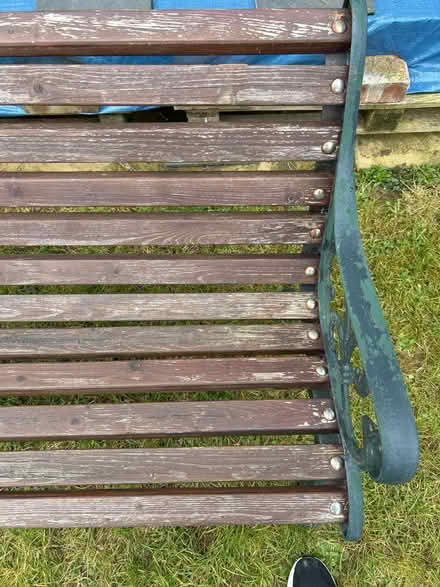 Photo of free Garden bench - heavy (Kettering NN15) #3