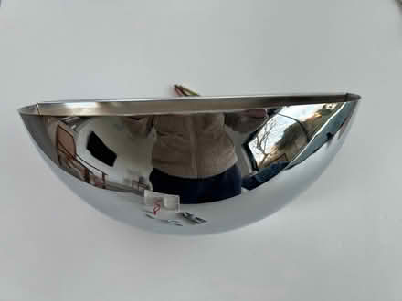 Photo of free Chrome effect wall light (IP1) #3