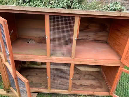 Photo of free Rabbit hutch (Glympton OX20) #2