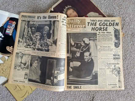 Photo of free Vintage Coronation Edition Newspapers June 1953 (Southport PR9) #2