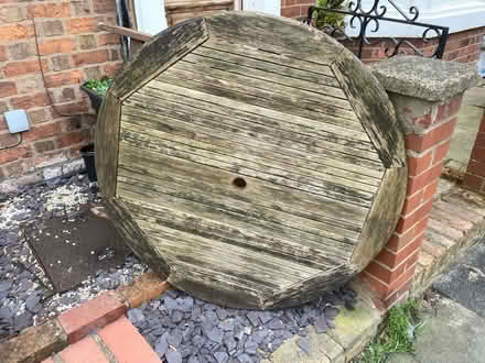 Photo of free Old garden table (SY1 Castlefields) #1