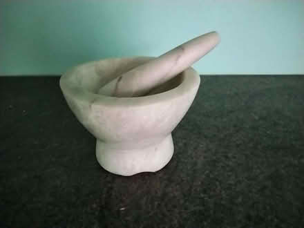 Photo of free Mortar and pestle set (Orton Longueville CP (Peterborough)) #1