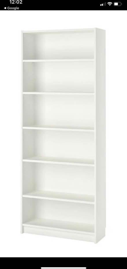 Photo of White bookcase (Leicestershire) #1