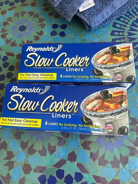 Photo of free Slow cooker liners (Ponderosa park) #1