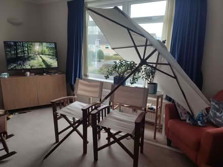 Photo of free Garden chairs and parasol (Bathampton) #3