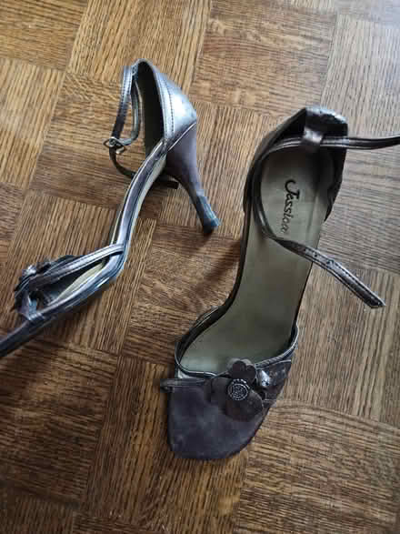 Photo of free 3 pairs of heels, sizes 7 - 7.5 (Derry/WinstonChurch/Meadowvale) #1