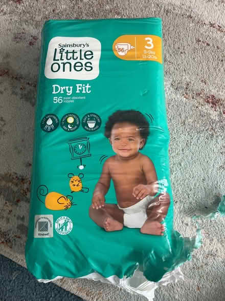 Photo of free Nappies size 3 (Langley SL3) #1
