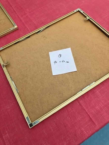 Photo of free 3 Metal Picture frames with Glass (TW1 East Twickenham) #1