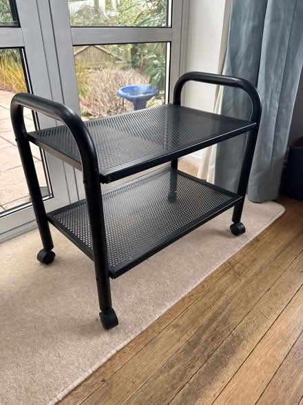 Photo of free Small metal trolley (Black) (Eling (SO40)) #1