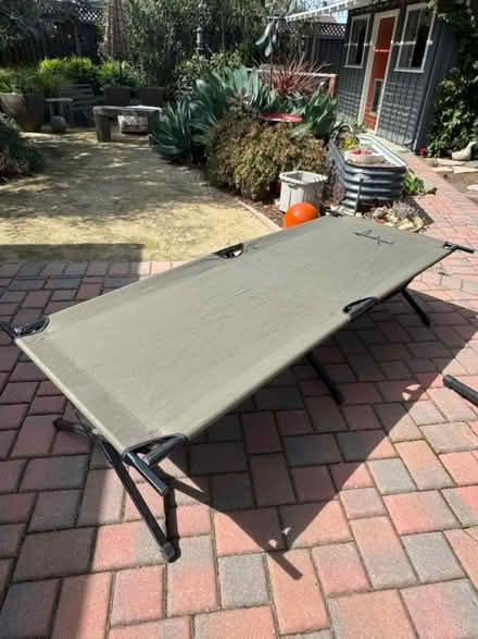 Photo of free 2 Camping Cots (Cherry Chase Sunnyvale) #1