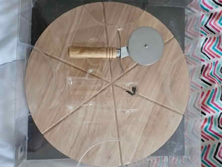 Photo of free Pizza board & Pizza cutting tool (Minehead) #1