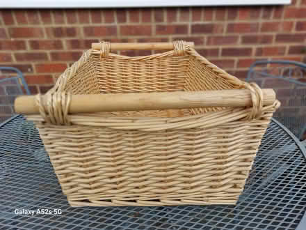 Photo of free Wicker basket (Addlestone) #1