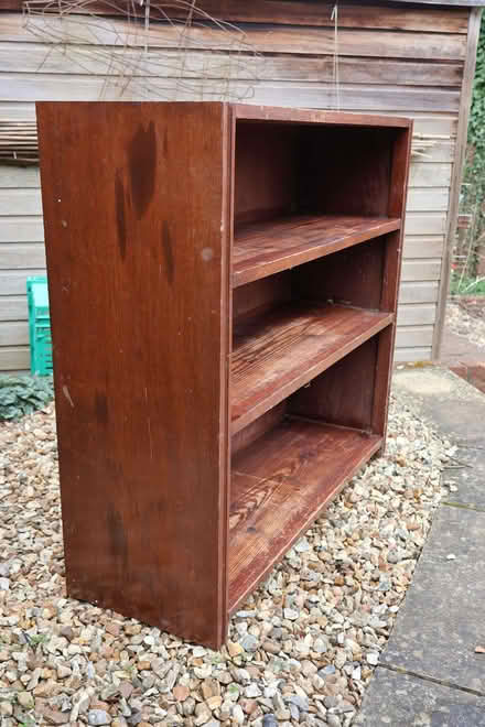 Photo of free Pine bookcase (Buggs Bottom RG4) #2