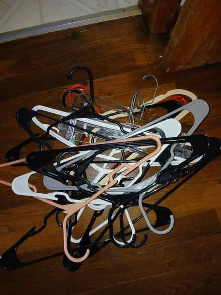 Photo of free Coat hangers (East Madison) #1