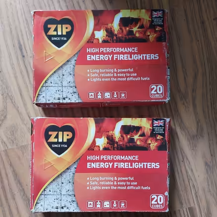 Photo of free 2 unopened boxes of firelighters (Seven Dials BN1) #1