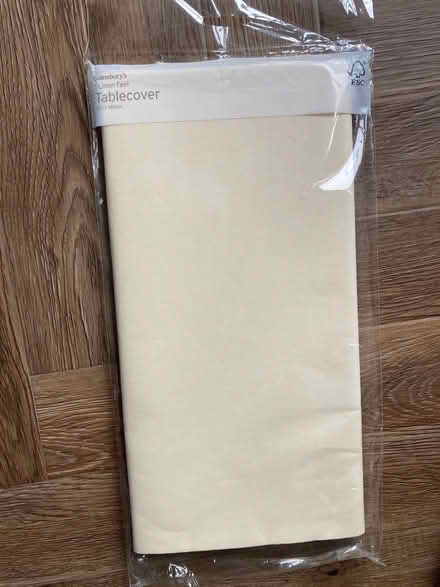 Photo of free Linen feel table cover. (Noctorum CH43) #1