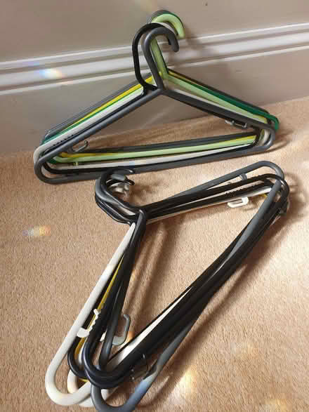 Photo of free 16 clothes hangers (Freckleton PR4 1) #2