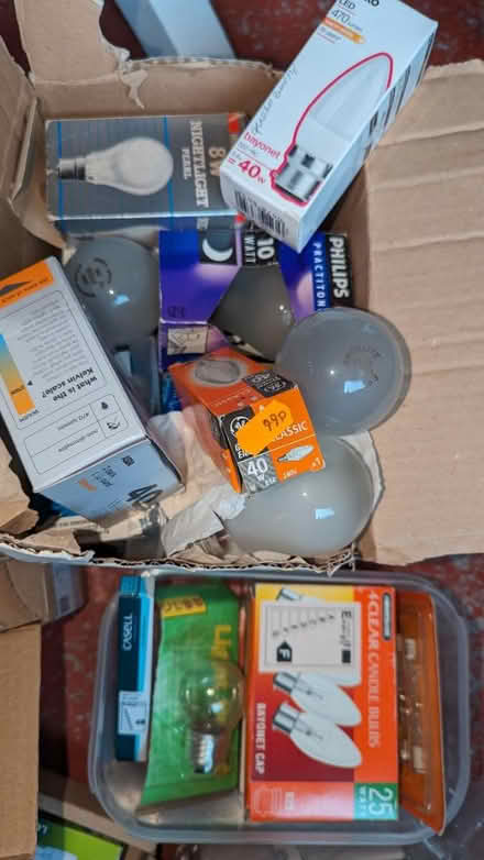 Photo of free Electric Light Bulbs (Malvern Link Top WR14) #3