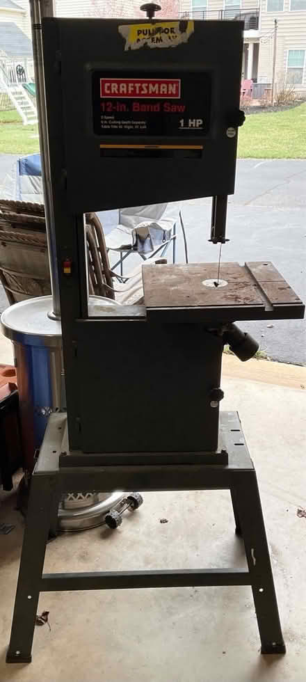 Photo of free Craftsman 1HP 12-in Band Saw (S. Leesburg near Banshee Reeks) #1
