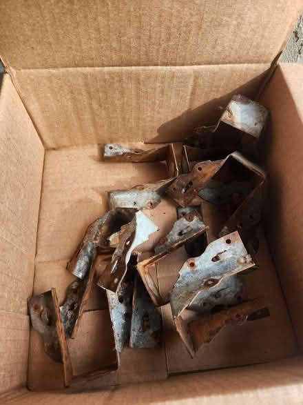 Photo of free 2x4 Joist Hangers (Southwest Cupertino) #1