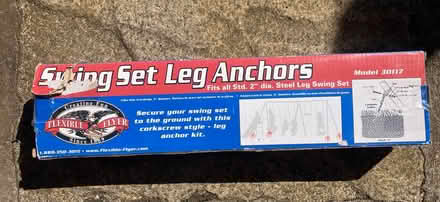 Photo of free Swing set anchors (Leckhampton GL53) #1