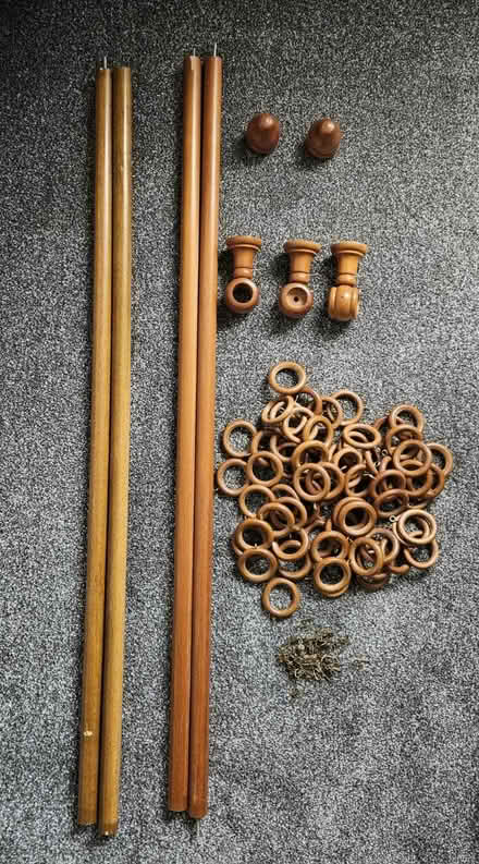Photo of free Curtain Pole Set (CV5) #1