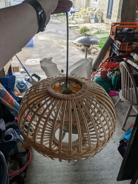 Photo of free Pendant light (Winsley BA15) #1