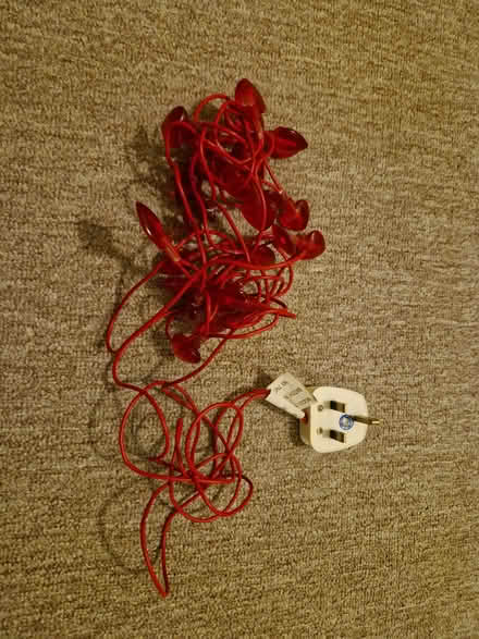 Photo of free Red heart shaped string lights (Roslin EH25) #1