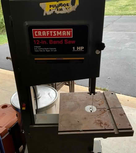 Photo of free Craftsman 1HP 12-in Band Saw (S. Leesburg near Banshee Reeks) #2
