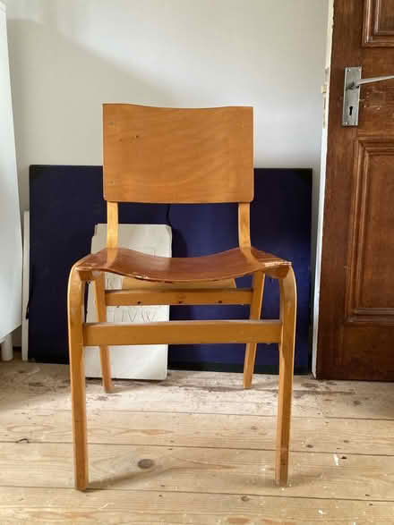 Photo of free Vintage church chair (Dalston E8) #1