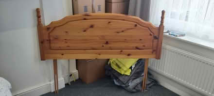 Photo of free Headboard Double Bed (West Hampstead NW6 2EP) #1