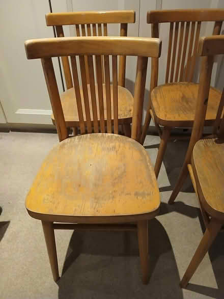 Photo of free 4 wooden chairs (Templeogue) #2