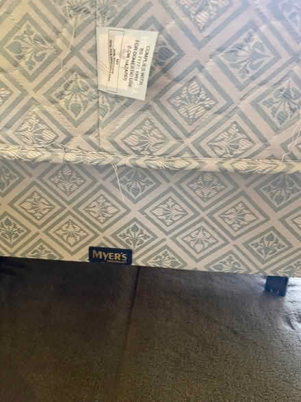 Photo of free Single bed Myers with nice velvet headband (Cockfosters EN4) #1