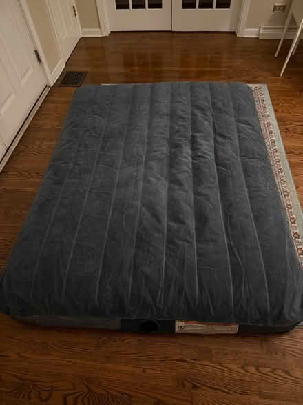 Photo of free Inflatable queen mattress (North Barrington) #1