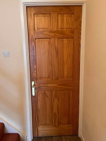 Photo of free 2 pine doors 6'6 x 2'6 (Rickmansworth WD3) #3