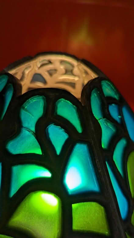 Photo of free Tiffany style table lamp (Malvern Link Top WR14) #4
