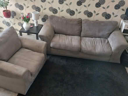 Photo of free DFS Sofa & Chair (Hatfield) (Welwyn AL6) #1
