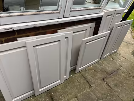 Photo of free 7Solid wood kitchen cupboard doors (Horsham) #1