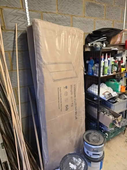 Photo of free A 1100mm sliding door, still in its original packaging (Glenleigh Park TN39) #1