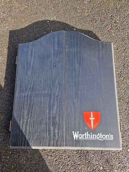 Photo of free Dart Board Cabinet (Kempshott, Basingstoke) #1