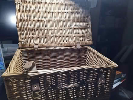 Photo of free Small wicker picnic basket (NW10) #1