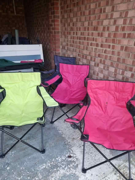 Photo of free 4 camping chairs and bags (IP5) #1