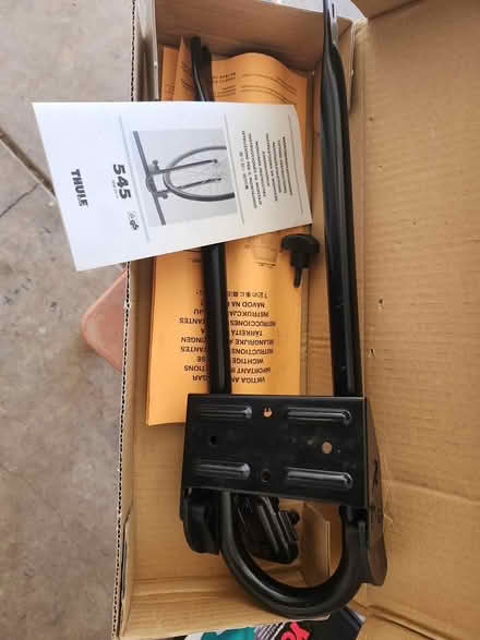 Photo of free Two Thule #545 wheel holders (Central Davis near high school) #2