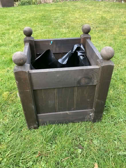 Photo of free Wood planter (Nether Poppleton YO26) #1