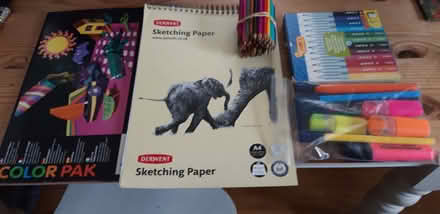 Photo of free Art craft paper, colouring pens & pencils (St Leonards TN38) #1