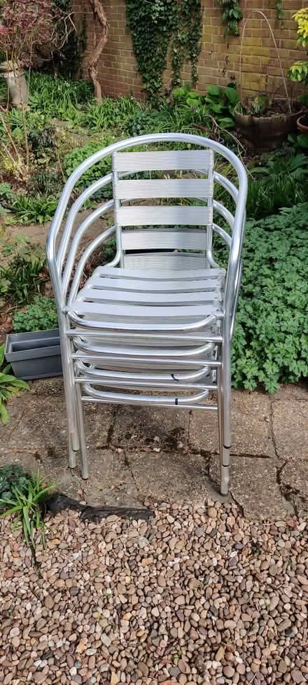 Photo of free Stackable Aluminium Garden Chairs (Jericho OX1) #1