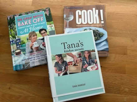 Photo of free 3 cookbooks v good condition (Toddington) #1