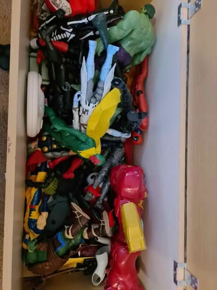 Photo of free Mixture of plastic 12" toys (Maidenhead SL6) #1