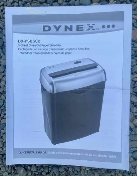 Photo of free Paper Shredder (Near downtown Mtn View) #4